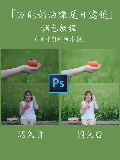 2w人看过的稻田写真调色教程附相机参数