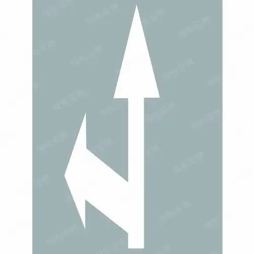 或掉头 b,指示直行或左转弯 c,指示直行或掉头 d,指示直行或向左变道