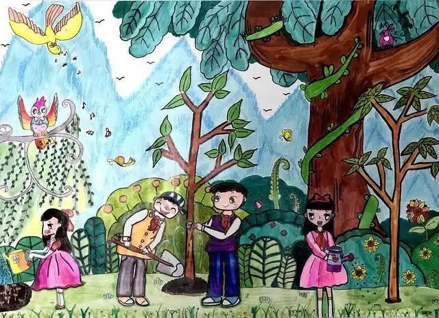 "彩云杯"中小学生绘画比赛·小学组三等奖获奖作品展示(3)