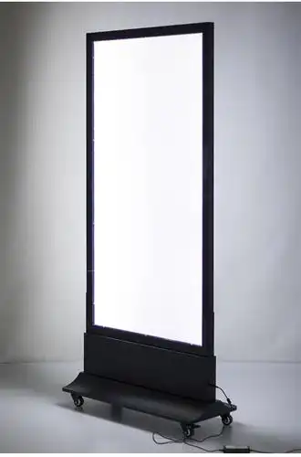 艾得尔ade-xklddx-32,户内外移动灯箱,立式防雨灯箱,双面led发光展示