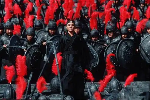 电影《英雄》剧照欣赏,北京新画面影业公司2002年12月14日摄制