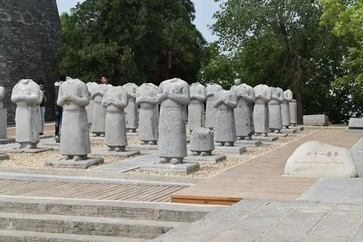 旅行 陕. 甘行 (三) 乾县访乾陵 写美篇武则天的无字碑