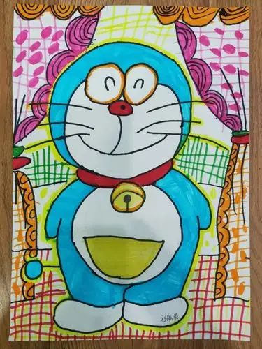 儿童画班第七周绘画部分作品展