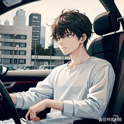 孤独感爆棚的男头卡通头像