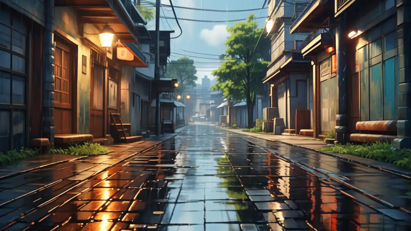 动漫里的绝美风景壁纸92