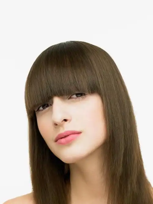 美女的齐眉刘海