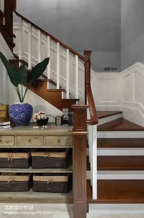 美式楼梯扶手设计