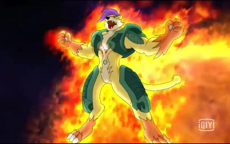 晶码战士亚奇和亚虎兽及其进化形态