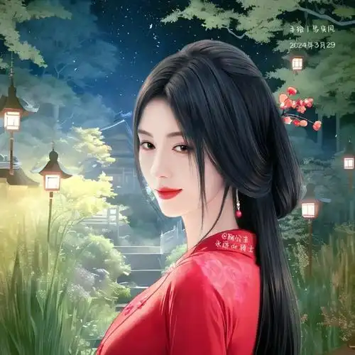 鞠婧祎超话#芷薇鞠心动#jjy#花间令#手绘|写实风前面就是我住的地方了