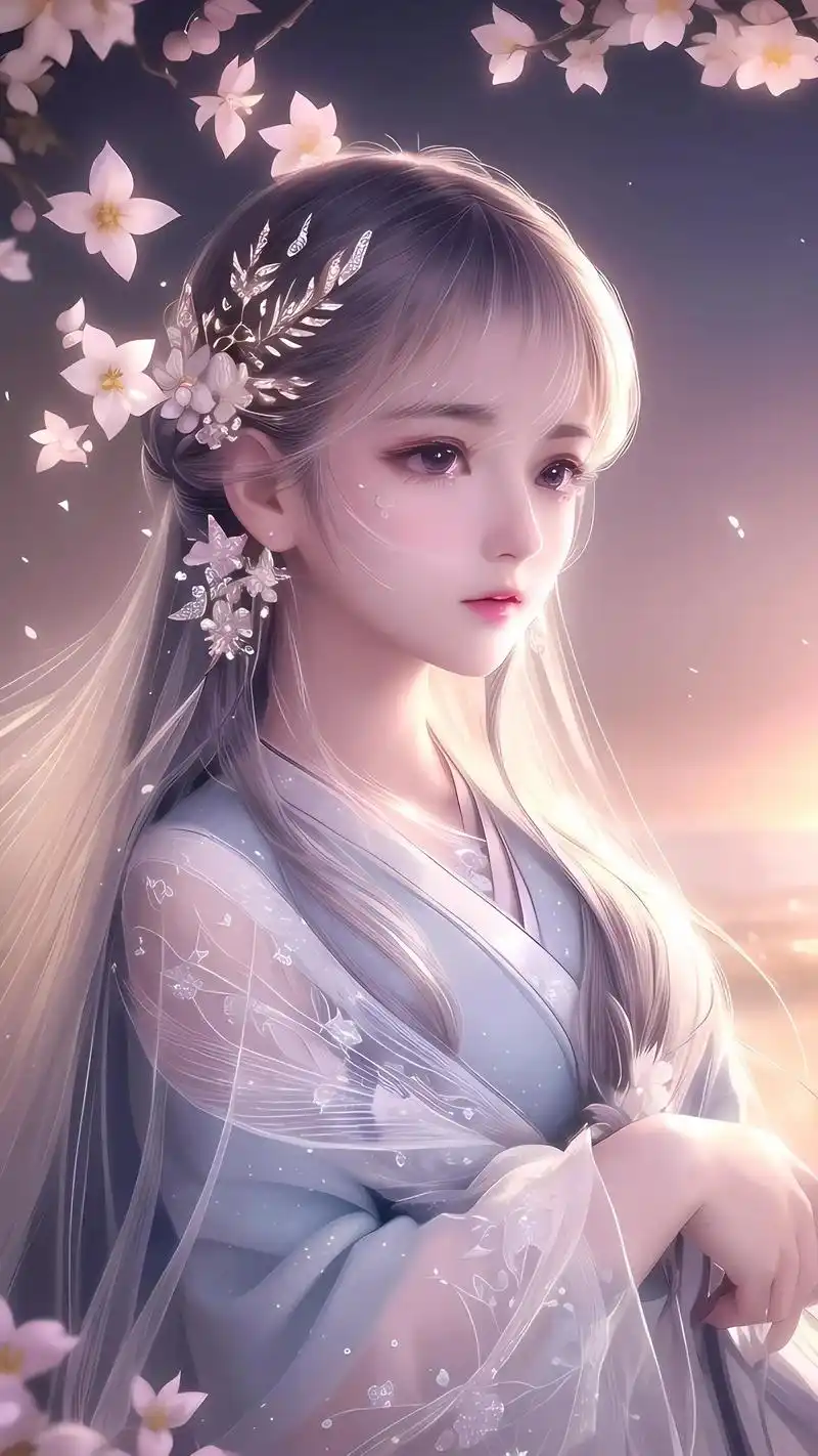 汉服少女.#二次元美图壁纸大全 #唯美古风壁纸 #你的壁纸被 - 抖音