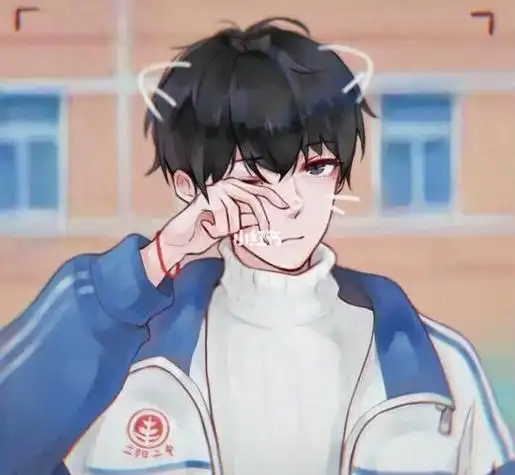 兄弟头像动漫三人一人一边