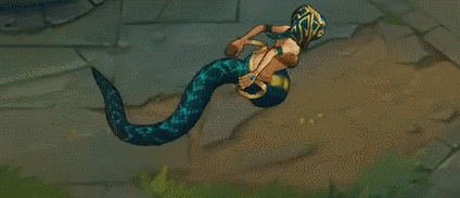 蛇女尾巴改动再也不走大s型了