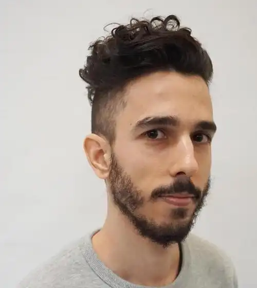 男士烫的卷发适合做什么发型(型男必备16款男士烫卷发精选)(9)