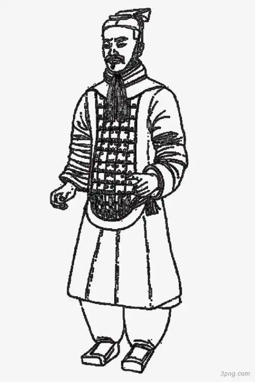 标签:兵马俑简笔画卡通古代士兵盔甲人物兵马俑兵马俑卡通笔画士兵