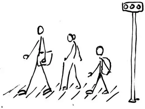 简笔画人物画法侧面简笔画人物画法