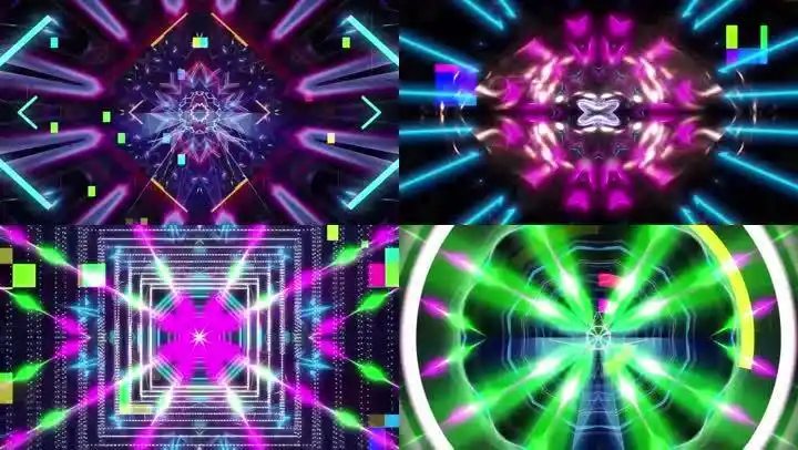 solo抖音神曲动感舞台背景