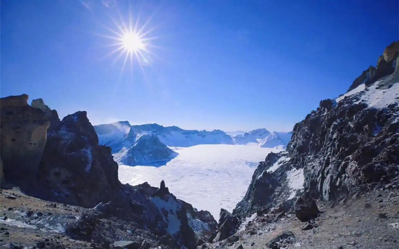 长白山唯美风景图片桌面壁纸