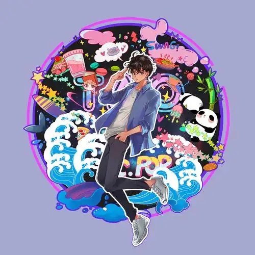 手绘黄子韬 q版