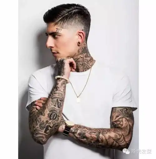 男生发型 欧美发型 复古