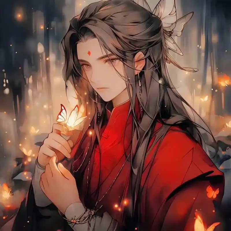 动漫头像和壁纸# 古风红衣情侣头像,勇闯江湖侠客梦,进入属于自己的