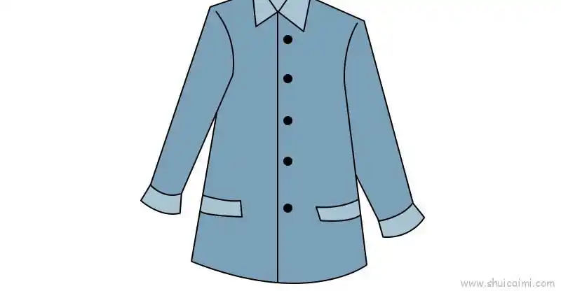 外套儿童画怎么画外套简笔画简单又好看