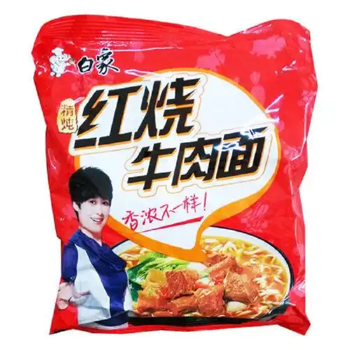 白象多半袋红烧牛肉面143g
