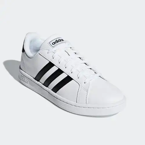 adidasneograndcourt女款白黑运动休闲鞋f36483