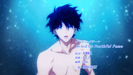 游泳 free 帅哥 男神 动漫 七濑遥