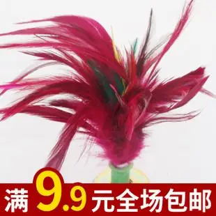 80后经典怀旧玩具毽子鸡毛毽童年回忆花毽传统玩具送女友童年礼物