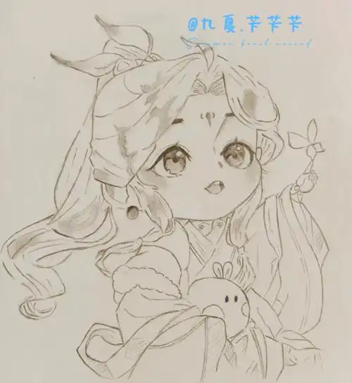 谢怜ll手绘天官赐福