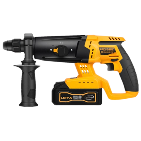 美国雷亚无刷充电式电锤电镐重型dh2618锂电池无线冲击钻工业电钻