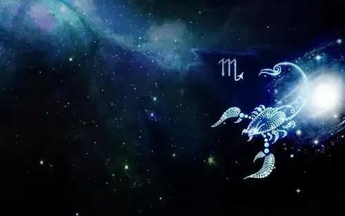 天蝎座梦幻唯美插画,高清壁纸图片,生肖星座-回车桌面