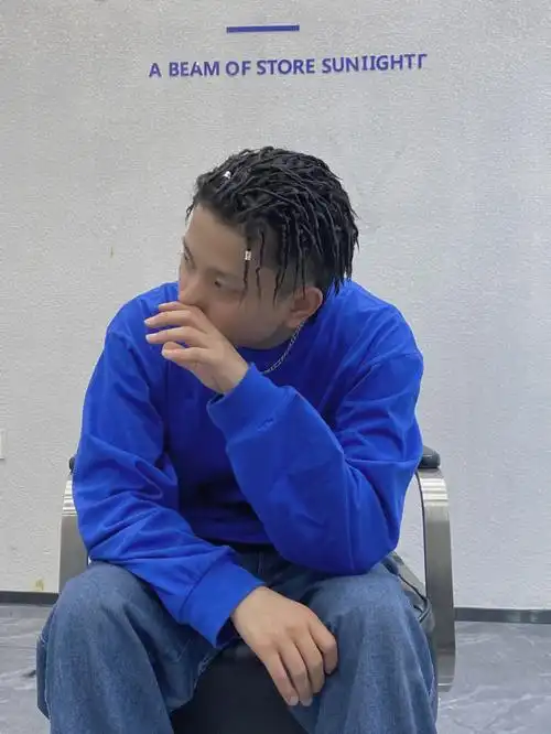 长沙男发型明星同款男士脏辫发型