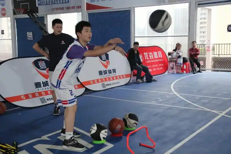 篮球培训正在进行中