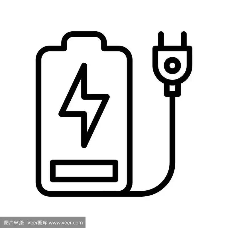 与电池充电符号向量线性相关的可持续或循环开关