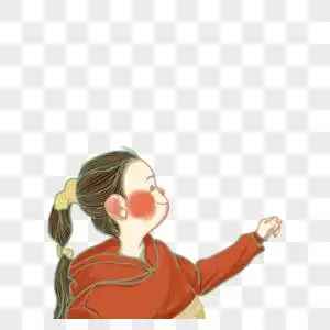 女孩伸手图片图片