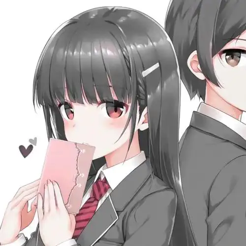 2020抖音最火的情侣头像一人一半情侣专用