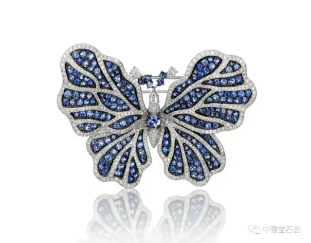 鉴赏monetajardindespapillons系列高级珠宝百变蝴蝶俏影