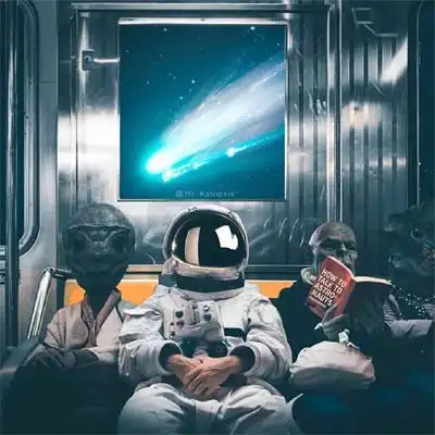 宇航员头像潮图超有个性图片 最新版热门宇航系列头像大全_个性头像