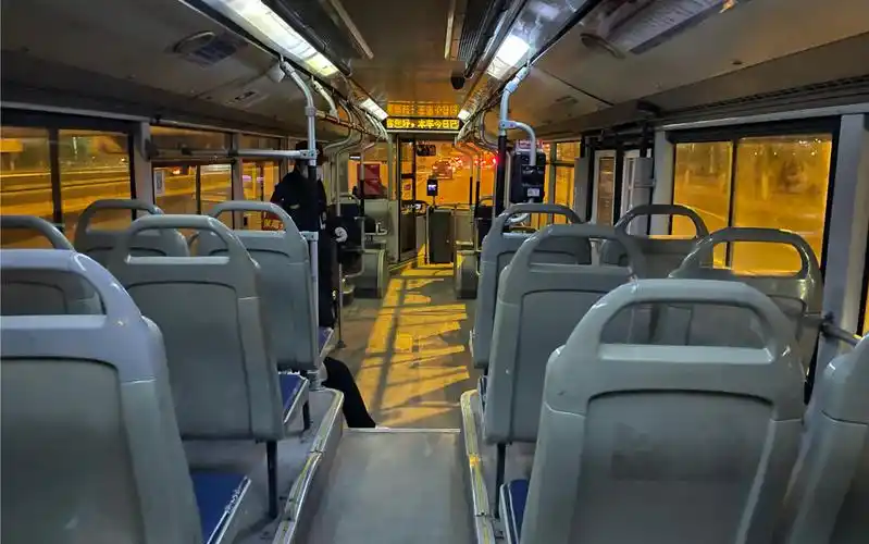 【北京公交】车内视角-g011 一代氨气hff6120g15c 391路3120708 北京