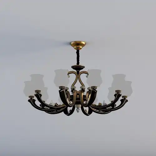 雷士照明 新中式吊灯·锦鲤-10头