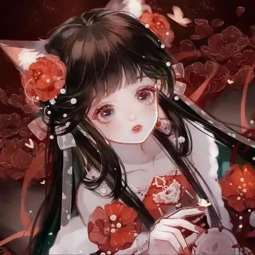 古风头像女生第三期红衣予你可好