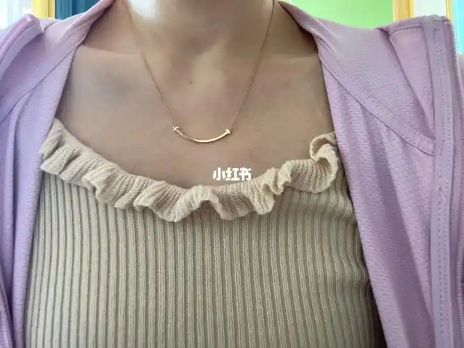 tiffany笑脸项链