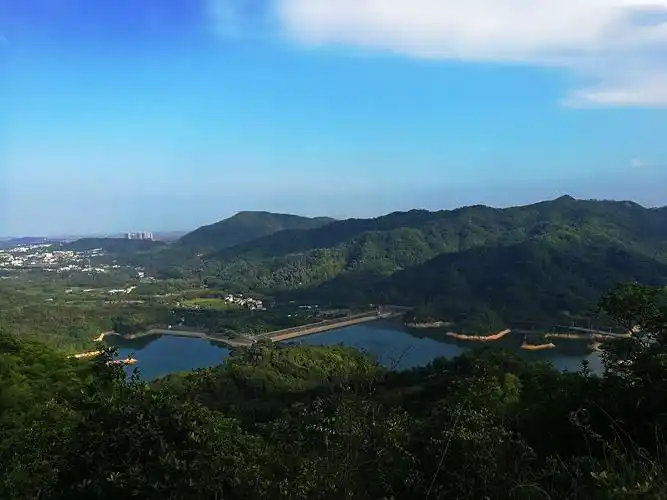 广东中山秘境水潭休闲放松,五桂山负氧离子洗肺,还可以溯溪登山