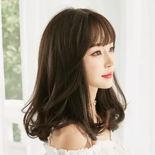 假发女自然逼真内扣蓬松卷发大波浪化纤假发头套