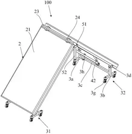 一种省力易收放折叠床的制作方法