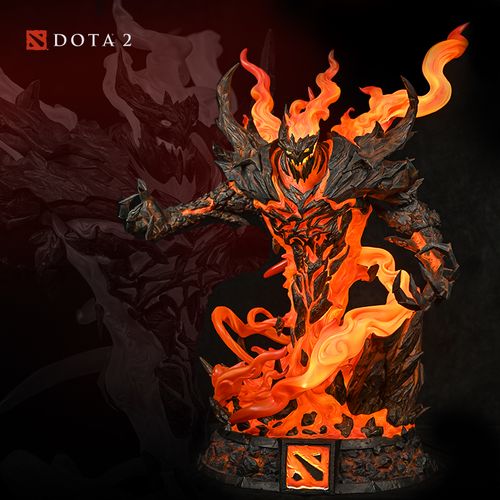 【现货】dota2 影魔雕像英雄手办sf 可发光完美世界电竞valve正版