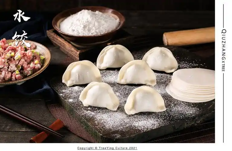 芹菜猪肉水饺i裙带菜水饺|摄影|美食摄影|树映摄影师酋长 - 原创作品