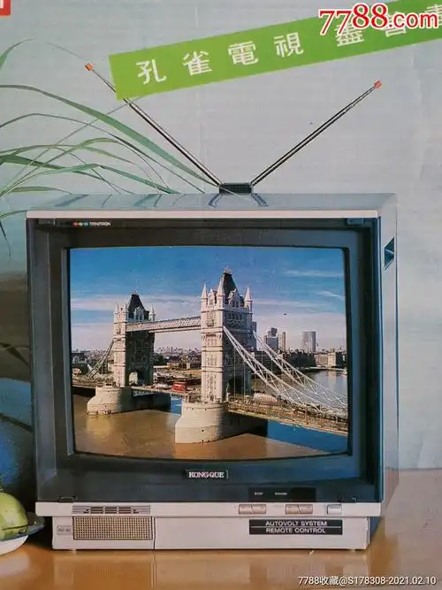 孔雀牌电视机广告