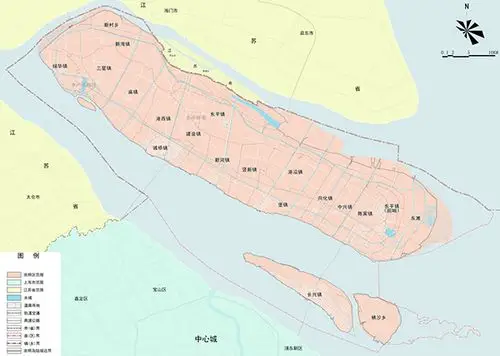 崇明2040草案战略留白空间规模172平方公里